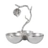 Serving Platter for Snacks and Nuts Leaf Design