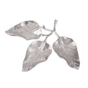 Serving Platter for Snacks and Sweets Leaf Design