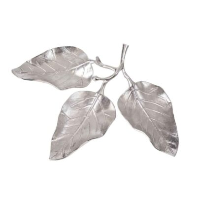 Serving Platter for Snacks and Sweets Leaf Design