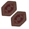 Set of 3 Persian Termeh Tablecloth Luxurious with Floral Pattern Z3