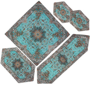 Persian Tablecloth: Isfahan’s Traditional Kalamkari Block Print Atrian