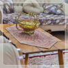 Set of 5 Yazd Termeh Tablecloth Luxurious with Floral Pattern Ghp