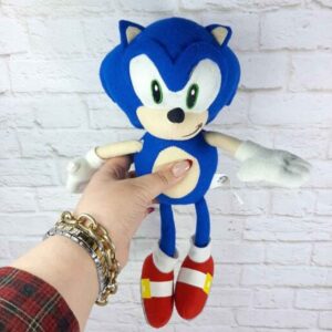Sonic the Hedgehog Stuffed Toy – 35 cm Plush Character Doll