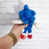 Sonic the Hedgehog Stuffed Toy – Classic Cartoon Plush Doll