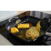Steel Skillet Pan for Camping & Outdoor Cooking – 28 cm