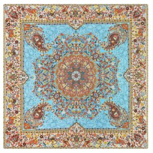 Termeh Tablecloth Luxurious with Persian Paisley Pattern Afshari