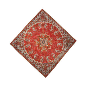 Iranian Tablecloth: Isfahan’s Traditional Kalamkari Block Print Majnooni