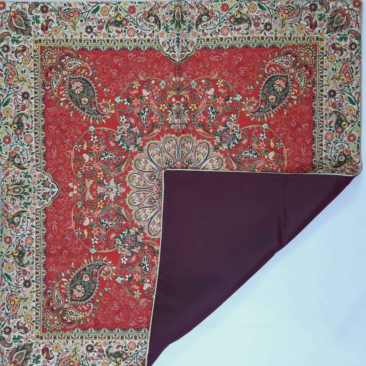 Termeh Tablecloth Luxurious with Persian Paisley Pattern Farhani II
