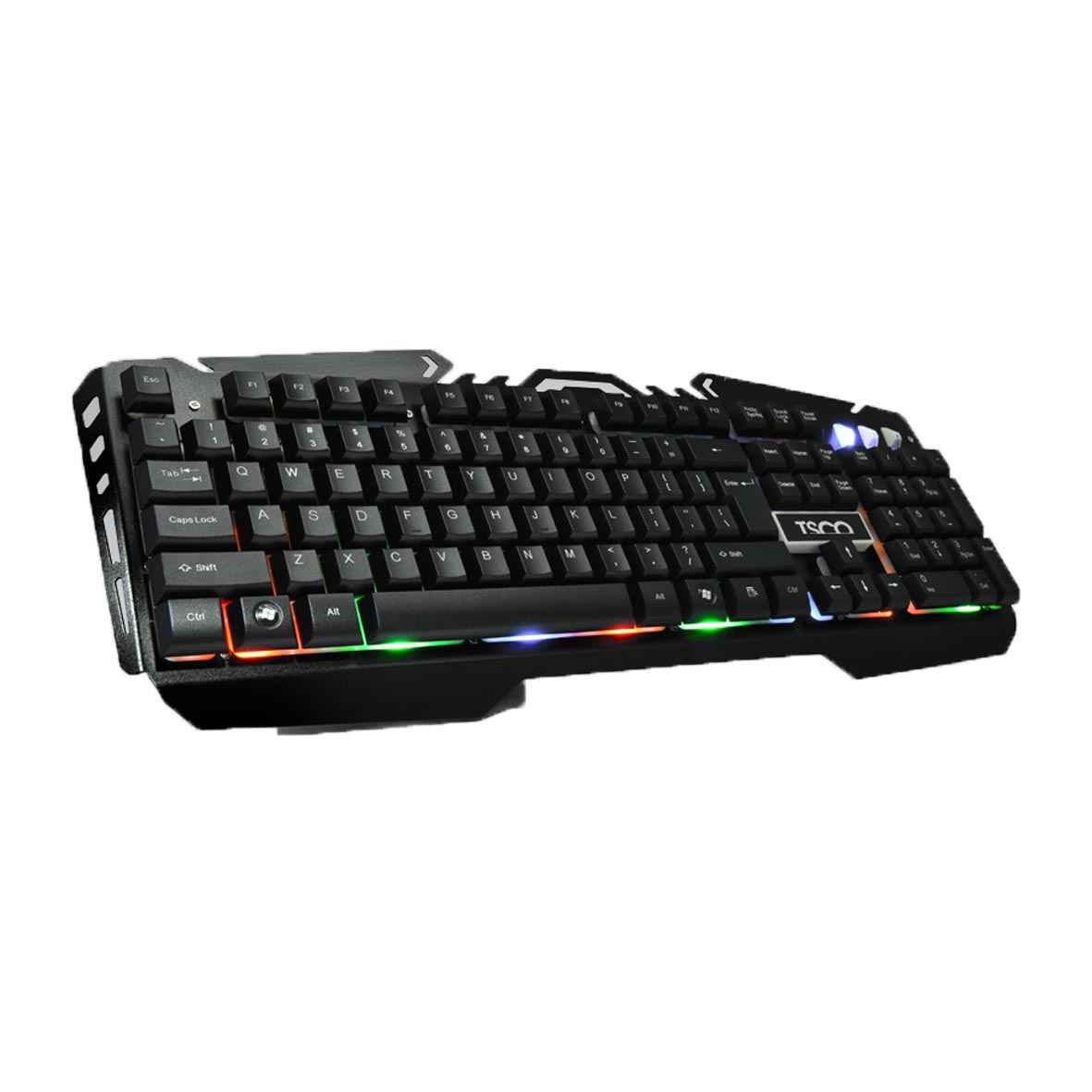 Tesco Gaming Keyboard with Persian Keycaps TK8021L