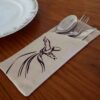 Velvet Cutlery Pouch - Perfect for Dining Table Decoration