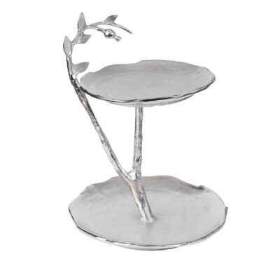 Versatile Serving Stand 2 Tiers for Snacks and Sweets
