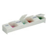 Weekly Pill Organizer with 7 Compartments and Farsi Labels