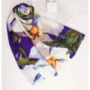 Printed Shawl for Women Artistic & Lightweight Blue Abstract Design