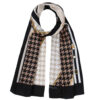 Printed Shawl for Women Artistic & Lightweight Houndstooth