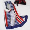 Printed Shawl for Women Artistic & Lightweight Houndstooth