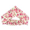 Women's Twisted Cross Headband & Earrings Set Cream & Pink