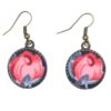 Women's Twisted Cross Headband & Earrings Set Floral
