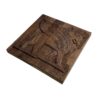 Wood Carved Backgammon Board Handcrafted with Persian Griffin