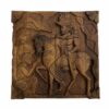 Wood Carved Backgammon Board Handcrafted with Persian Heritage Shapur III
