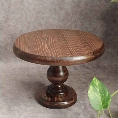 Wooden Cake Stand Rustic Style for Stylish Hosting