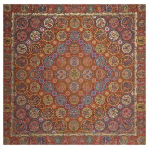 Yazd Termeh Tablecloth Luxurious with Floral Pattern Haft Khaan II