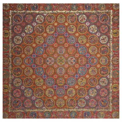 Yazd Termeh Tablecloth Luxurious with Floral Pattern Haft Khaan II