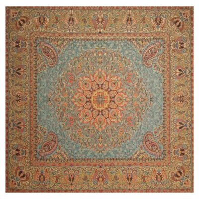 Yazd Termeh Tablecloth Luxurious with Persian Paisley Pattern Farvardin II