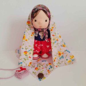Muslim Hijab Rag Doll with Chador – Model Massoumeh | Ideal for Jashn-e Taklif