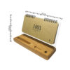 1403 Persian Desk Calendar Wooden with Mobile Phone Holder