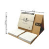 1403 Persian Desk Calendar with Craft Paper & Notepad