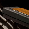 1403 Persian Desk Calendar with Notepad Gray & Brown