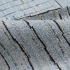 Artisanal Gray Striped Kilim Rug from Fars - Handwoven Persian Wool