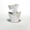 Decorative Concrete Sculptural Vase in the Shape of a Woman's Body, Making a Bold Artistic Statement