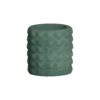 Artistic Concrete Vase Handcrafted with Resin, Featuring a Unique Mesh Design for a Contemporary Decor Accent