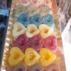Nabat - Persian Heart-Shaped Hard Rock Candy - 21 Pcs