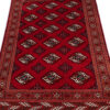 Hand-Knotted Persian Qashqai Tribal Rug (Traditional Bukhara Design) - Red Wool