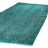 Hand-Knotted Persian Isfahan Rug (Traditional Classical Design) - Teal Green Wool