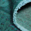 Hand-Knotted Persian Isfahan Rug (Traditional Classical Design) - Teal Green Wool