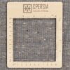 Genuine Handwoven Persian Minimalist Gabbeh Rug - Solid Gray Wool