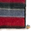 Authentic Handwoven Persian Striped Gabbeh Rug in Red - Wool