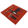 Red Deer Pattern Kilim Rug - Authentic Handwoven Persian Wool