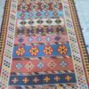 Shiraz Qashqai Geometric Kilim Rug - Authentic Handwoven Persian Wool