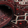 Hand-Knotted Persian Golestan Torkaman Rug (Tribal Bukhara Design) - Brown Wool