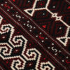 Hand-Knotted Persian Golestan Torkaman Rug (Tribal Bukhara Design) - Brown Wool