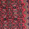 Hand-Knotted Persian Hamadan Tribal Rug (All-over Mahi / Herati Pattern) - Red Wool
