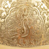 Brass Sugar Bowl with Lid Pear Shaped