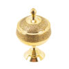 Brass Sugar Bowl with Lid Tavoos