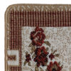 Carpet Stair Tread Indoor – Persian Floral Design, Slip Resistant