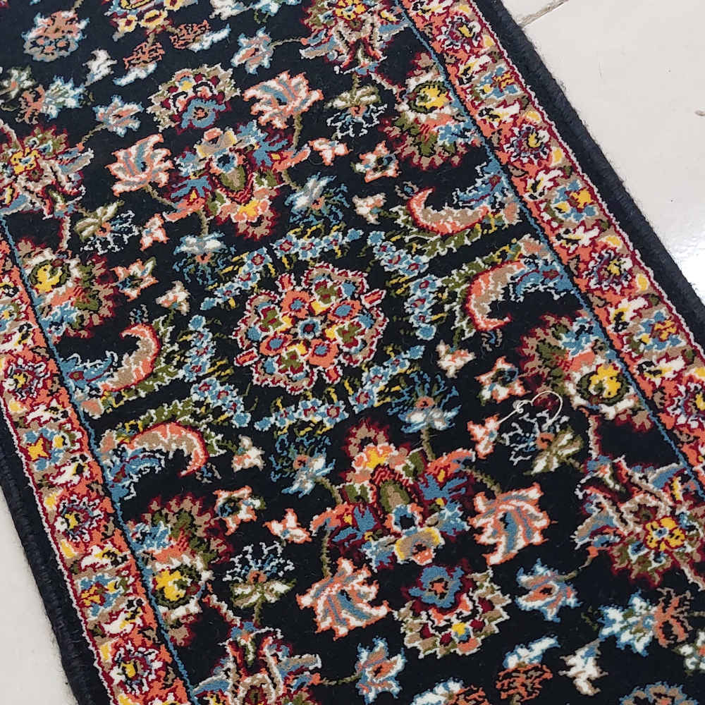 Carpet Stair Tread Indoor – Persian Traditional Design, Slip Resistant