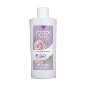 Cerita Beauty Silver Hair Color Anti-Yellow Shampoo – Neutralizes Yellow Tones